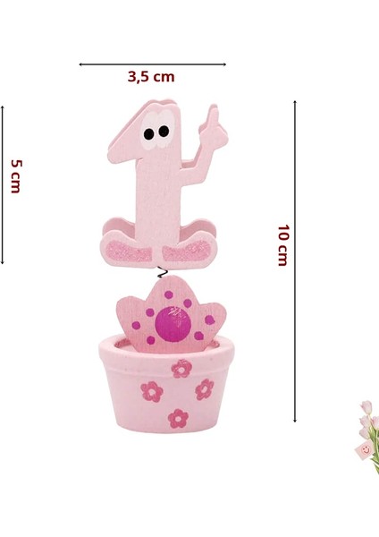 1 Yaş Figürlü SüSlü Notluk - Pembe Keseli fiyatları
