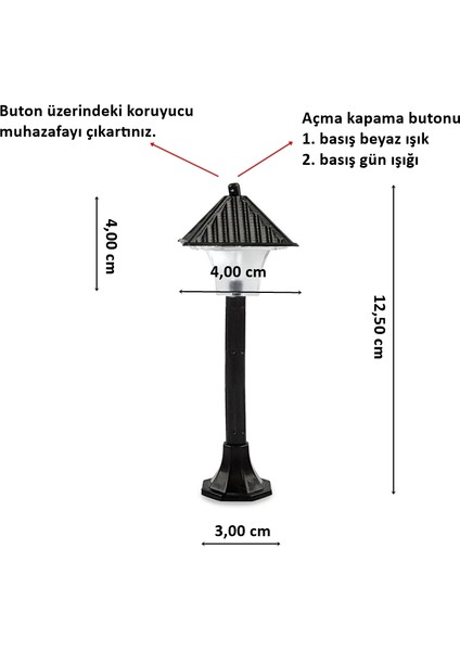 Led Sokak Lambalı Peluş Ayıcık Çift - 16cm x 15cm fırsatları