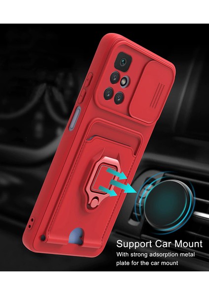 Xiaomi Redmi Note 11 Pro Kılıf Ipli Lens Sürgülü Yüzüklü Silikon Zuma indirimleri