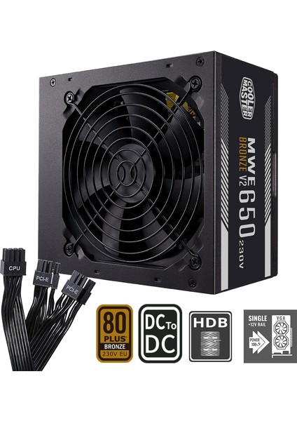 CP510-KGNN65-S00 CMP510 Tg 650W 80+ Bilgisayar Kasası indirimleri