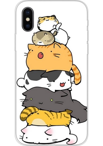 iPhone Xs 5.8 Inç Uyumlu Desen Baskı Tpu Telefon Kılıfı (Yurt Dışından)