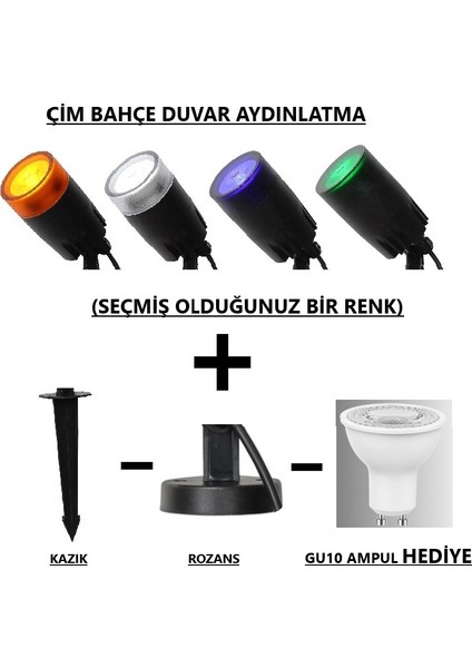 Zita Çim-Bahçe-Duvar Aydınlatma Ampul Rozanslı ve Kazıklı Armatür fiyatları
