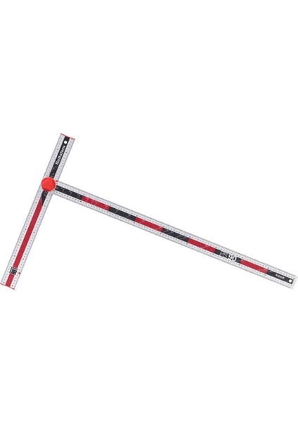 PS90 Alüminyum Dört Fonksiyonlu Açı ve İşaretleme Cetveli 90 cm 253510