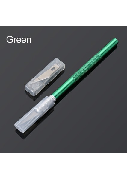 Mavi Stil 6 Adet Metal Kolu Kaymaz Bıçak Bıçak Neşter Kesici Kazımayı Oyma Pasta Mat Kesme Modeli Yapma Kek Için Pişirme Araçları