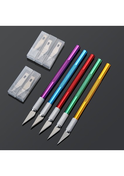 Mavi Stil 6 Adet Metal Kolu Kaymaz Bıçak Bıçak Neşter Kesici Kazımayı Oyma Pasta Mat Kesme Modeli Yapma Kek Için Pişirme Araçları fiyatları