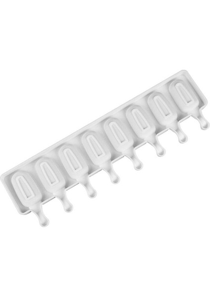 4 Delik L Delik Silikon Dondurma Kalıp Buz Küpü Tepsi Popsicle Varil Diy Kalıp Tatlı Dondurma Kalıp ile Popsicle Sopa