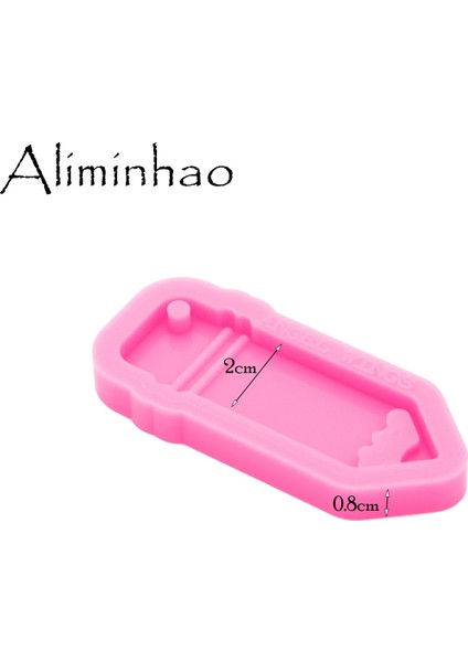 Kalem Şeklinde Epoksi Silikon Anahtarlık Kalıbı - Pembe (Yurt Dışından) modelleri