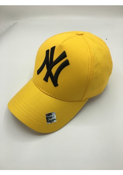 Gabardin Sarı Siyah New York Yankees Baskılı Şapka indirimleri