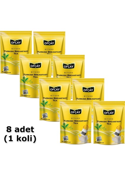 T.b.t. Zipper (Turkish Breakfast Tea) Eko Demlik Poşet Çay 30 gr 30 Ad - 8 Paketlik Koli