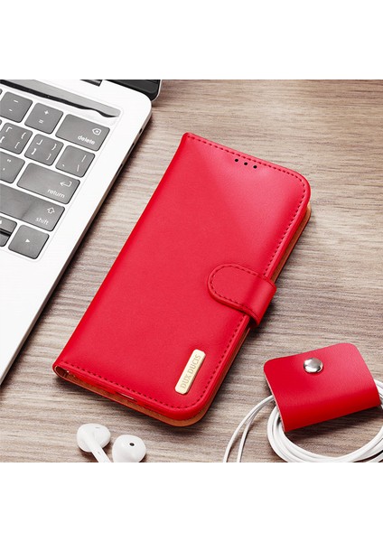 Iphone 12 - 12 Pro Kılıf Mıknatıslı Cüzdanlı Deri Kılıf Kırmızı fiyatları