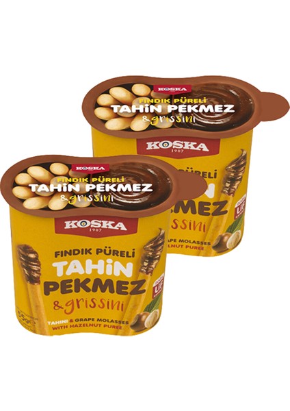 Fındık Püreli Tahin Pekmez & Grissini 55 gr 2'li