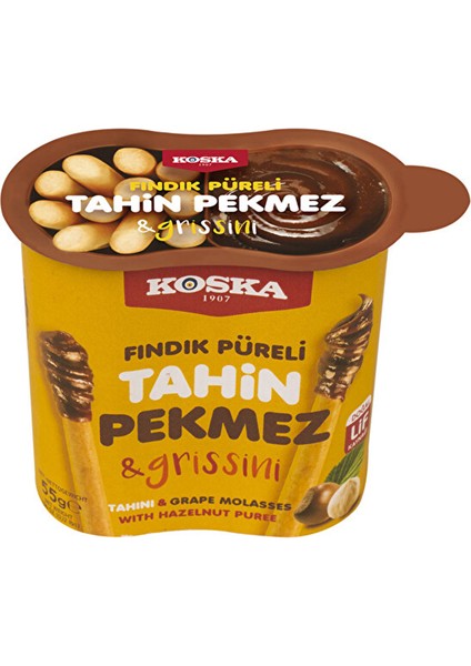 Fındık Püreli Tahin Pekmez & Grissini 55 gr 2'li fiyatları