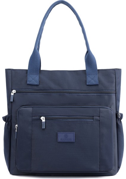 Kadın Omuz Çantası Büyük Kapasiteli Naylon Crossbody Günlük Moda Çantalar Çok Amaçlı Kullanım Tote Çanta (Yurt Dışından)