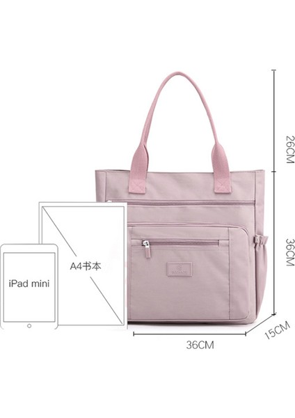 Kadın Omuz Çantası Büyük Kapasiteli Naylon Crossbody Günlük Moda Çantalar Çok Amaçlı Kullanım Tote Çanta (Yurt Dışından) fiyatları