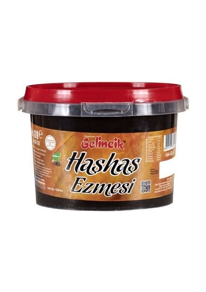 Siyah Haşhaş Ezmesi 420 gr Kase