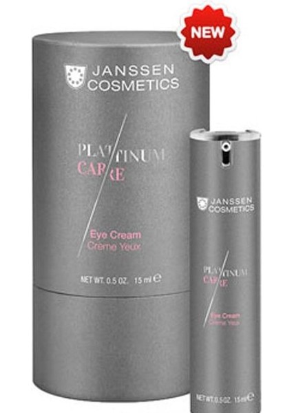 Platinum Eye Cream 15ML - Parlaklık, Pürüzsüzlük Veren ve Çizgilenme Karşıtı Göz Kremi