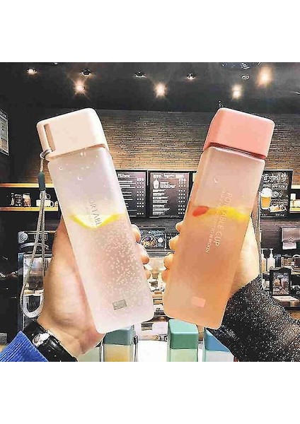 Plastik Su Matarası - Beyaz (Yurt Dışından) indirimleri