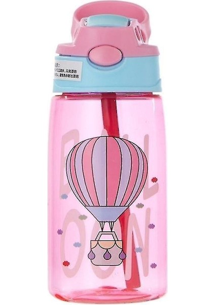 Plastik Su Matarası - Pembe (Yurt Dışından)