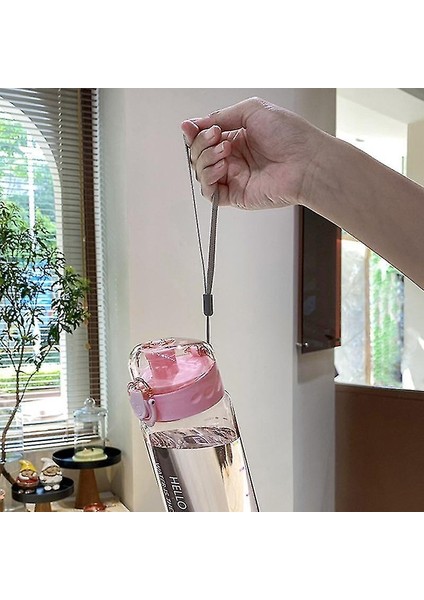 Plastik Su Matarası - Beyaz (Yurt Dışından) fırsatları