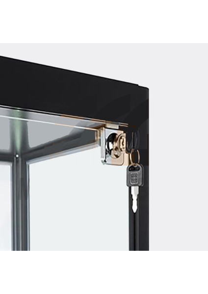 Camlı Vitrin - Cam Dolap - Camlı Koleksiyon Vitrini - Teşhir Vitrini - Kupa Dolabı 180X80X40 cm indirimleri