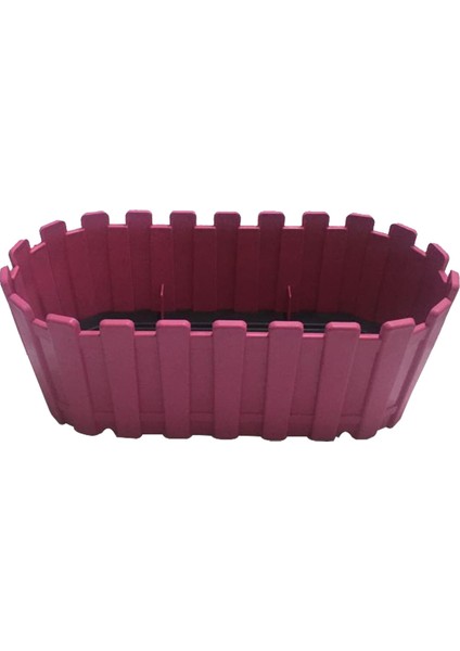 Akasya Dekoratif Balkon Saksısı No:30/pembe/