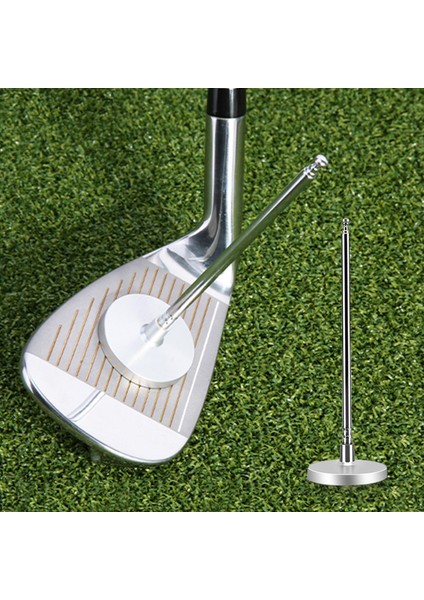Taşınabilir Golf Mıknatıs Yön Göstergesi Açık Golf Salıncak Eğitim Yardım Çubuk (Yurt Dışından)