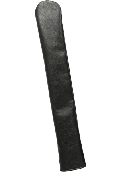 Golf Hizalama Sopa Kapak Pu Deri Golf Headcover Golf Kulübü Koruyucu Siyah (Yurt Dışından)