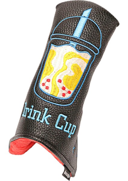 Golf Kulübü Headcover Blade Atıcı Nakış Kafa Kapak Açık Spor Dişli Siyah (Yurt Dışından) modelleri