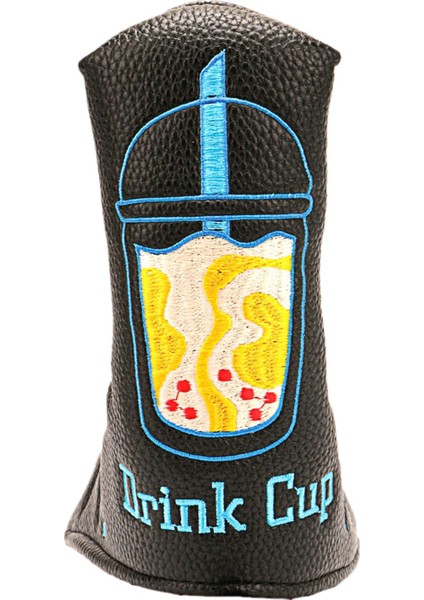 Golf Kulübü Headcover Blade Atıcı Nakış Kafa Kapak Açık Spor Dişli Siyah (Yurt Dışından) fırsatları