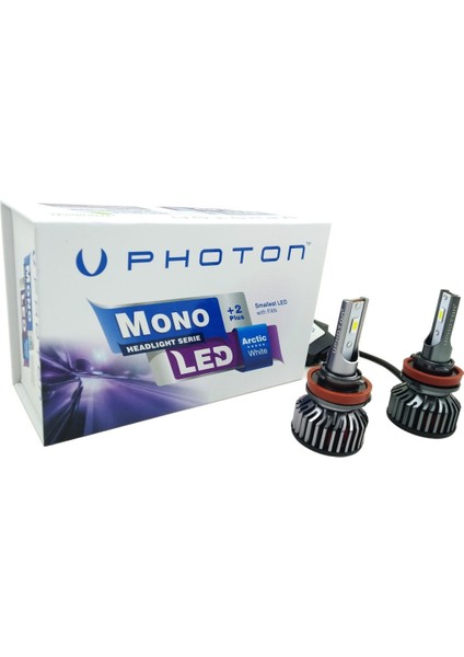 Mono H8/H9/H11/H16 12V LED Headlıght
