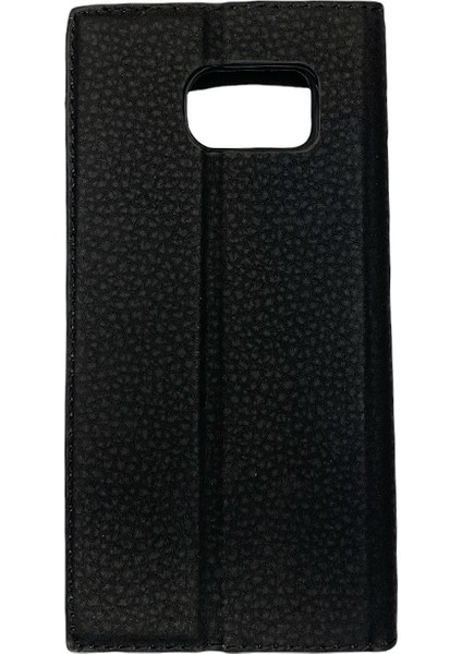 Frondcase Samsung S6 Siyah Kapaklı Kılıf