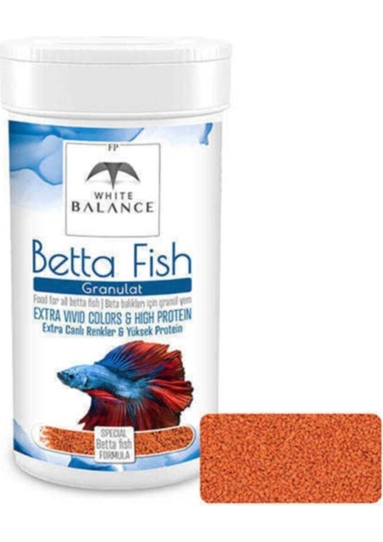 Betta Yemi Betta Fish Granules 100 ml (45GR)