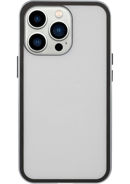 Apple iPhone 13 Pro Max Için Metal + Çift Taraflı Temperli Cam Manyetik Telefon Kılıfı - Gümüş (Yurt Dışından)