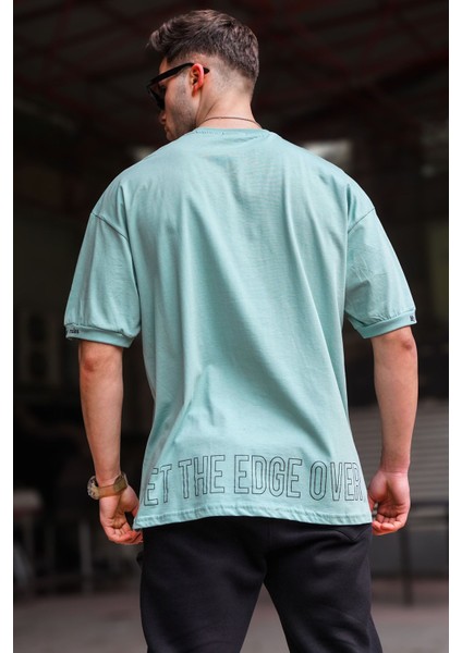 Mint Yeşili Oversize T-Shirt 5803 fiyatları