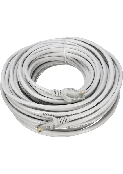 CAT6E Ethernet Internet Kablosu Patch Kablo 10 mt Lan Kablo