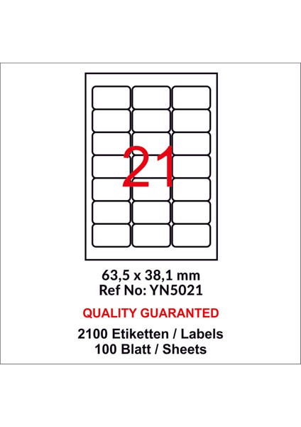 63,5X38,1 mm fiyatları