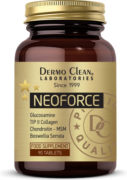 Neoforce 90 Tablet Glucosamine, Chondroitin MSM, Tip 2 Collagen, Boswellia Serrata