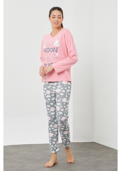 Baskılı Pijama Takım