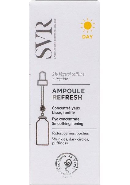 Day Ampoule Refresh Smoothing Toning Eye Concentrate 15 ml