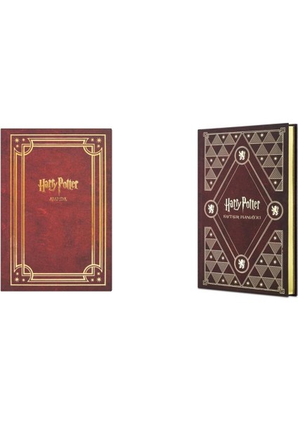 Mösyö Taha x Mabbels - Harry Potter Ajanda ve Mabbels Harry Potter Gryffindor Haftalık Planlayıcı