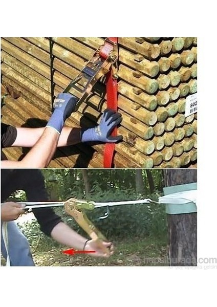 Spanzet Cırcırlı Yük Gerdirme Kiti
