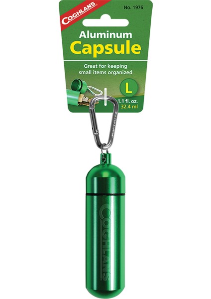 Coghlans Aluminum Capsule - Large