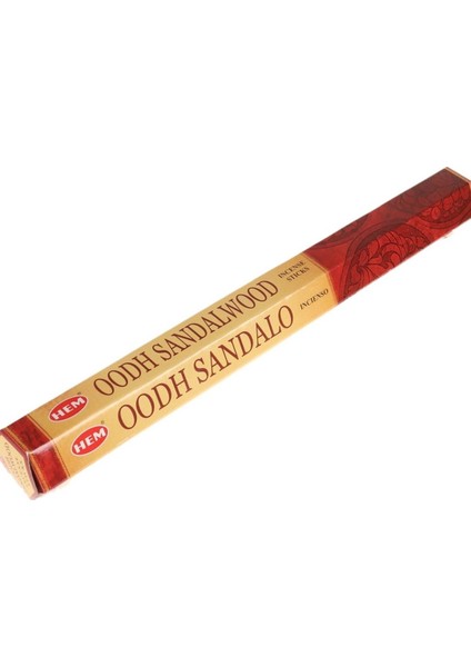 Oodh Sandalwood Çubuk Tütsü 20 Adet