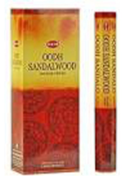 Oodh Sandalwood Çubuk Tütsü (120 Adet)