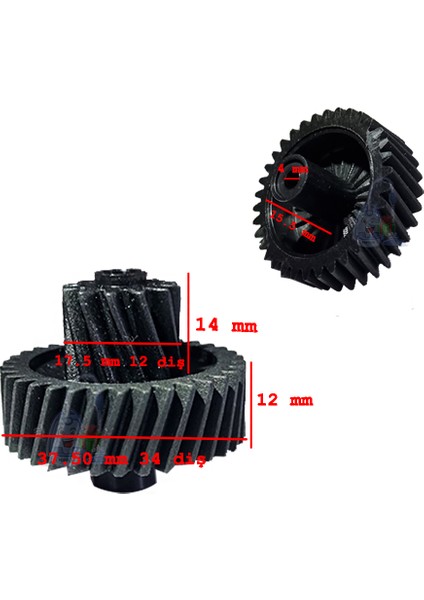 Tefal Rondo 2500 8691 Doğrayıcı Çift Dişli (Heliks)