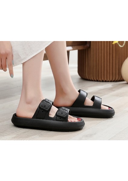 Cx 095.01 Yumuşak Tabanlı Unisex Plaj Havuz Bahçe Yazlık Günlük Terlik