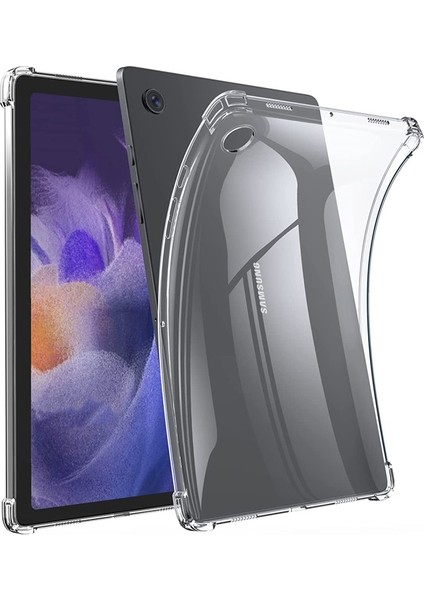 Samsung Galaxy Tab A8 10.5 Için Şeffaf Yumuşak Koruyucu Arka Kılıf (Yurt Dışından)