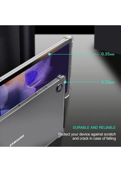 Samsung Galaxy Tab A8 10.5 Için Şeffaf Yumuşak Koruyucu Arka Kılıf (Yurt Dışından) modelleri