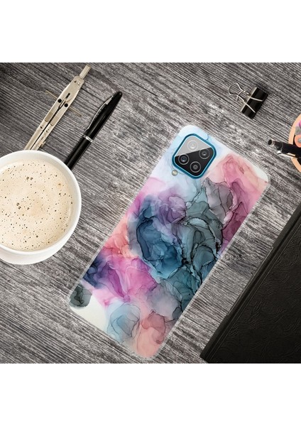 Samsung Galaxy A12 Için Tpu Mermer Desenli Kılıf (Yurt Dışından) fiyatları