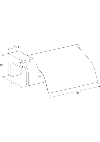 Lux Krom Kapaklı Tuvalet Kağıtlığı modelleri
